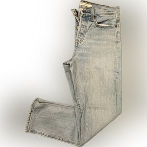 LEVI’S WEDGIE, light blue, ankle, size: 25